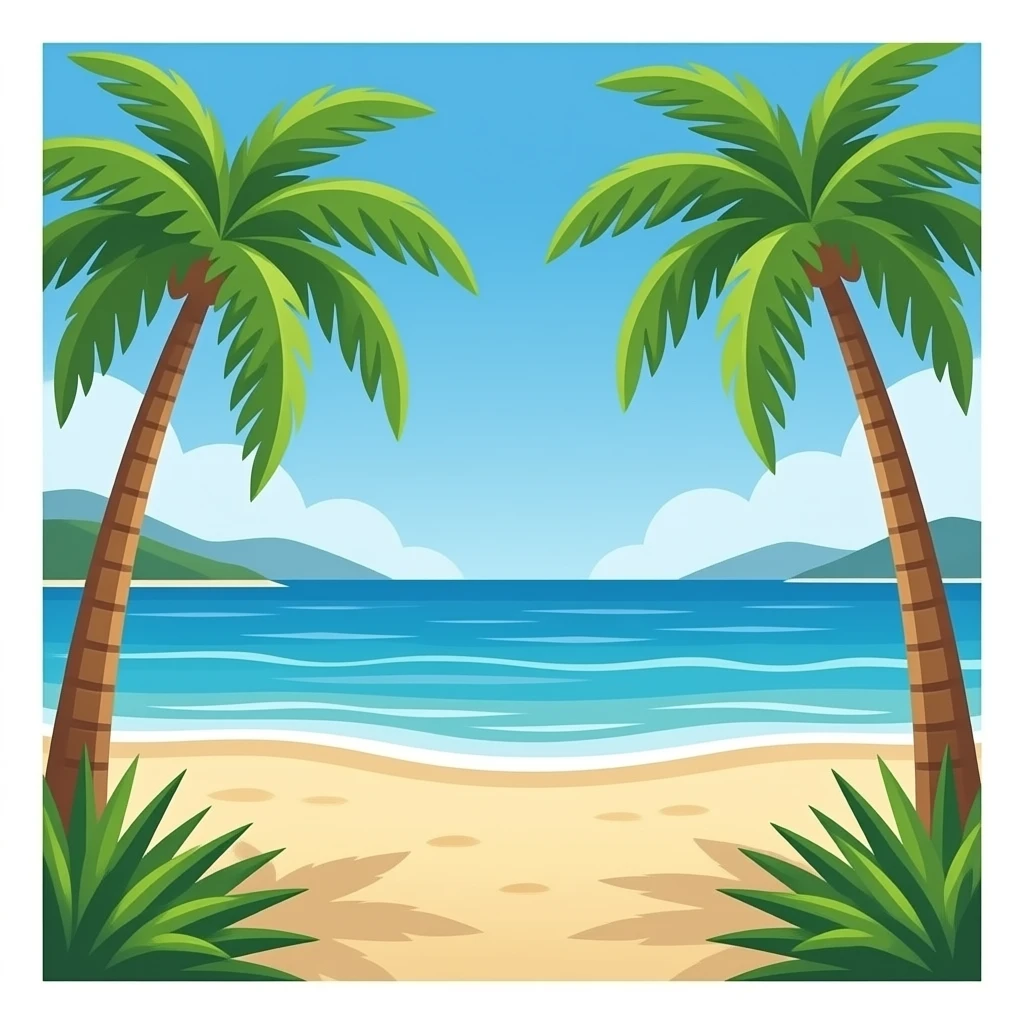 beach emoji