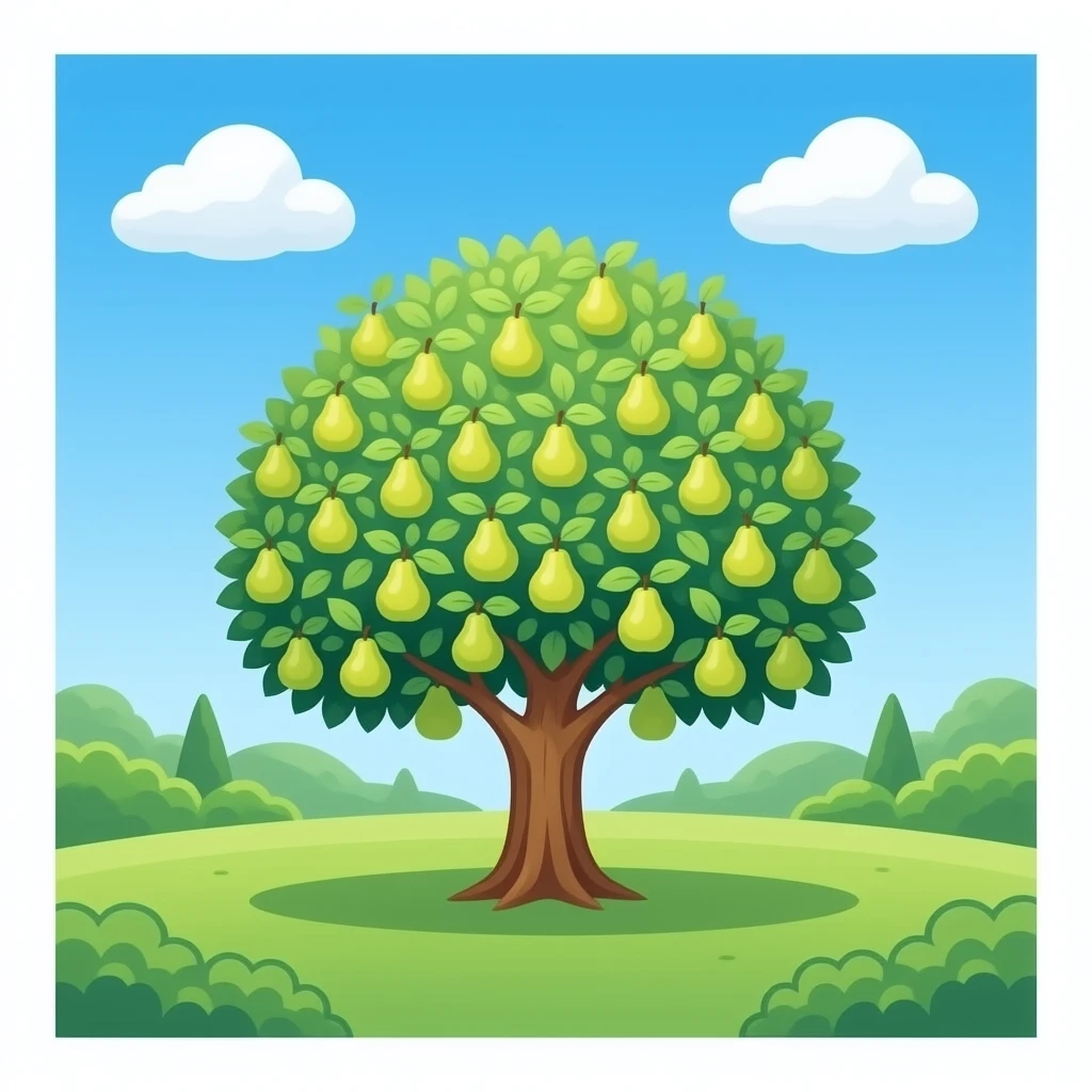 Pear Tree emoji