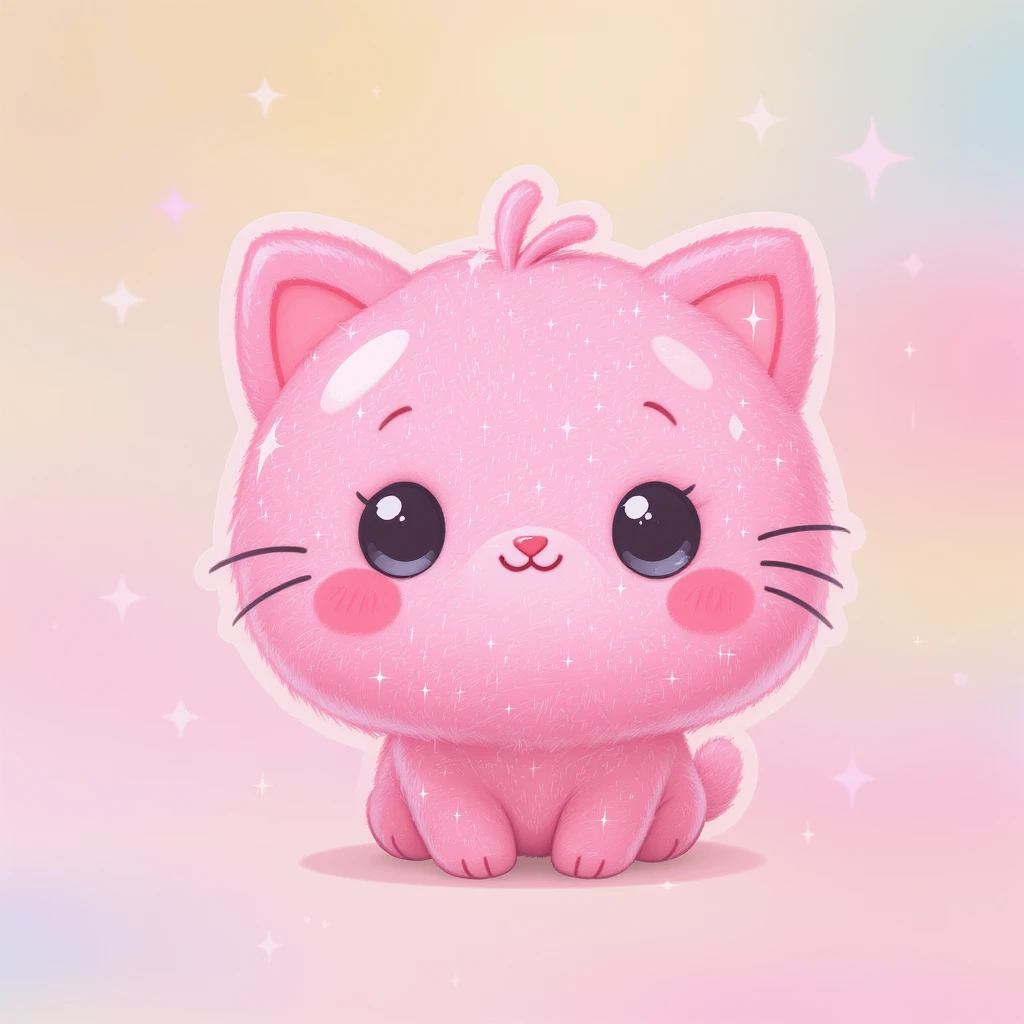 cute and shiny object, no background emoji