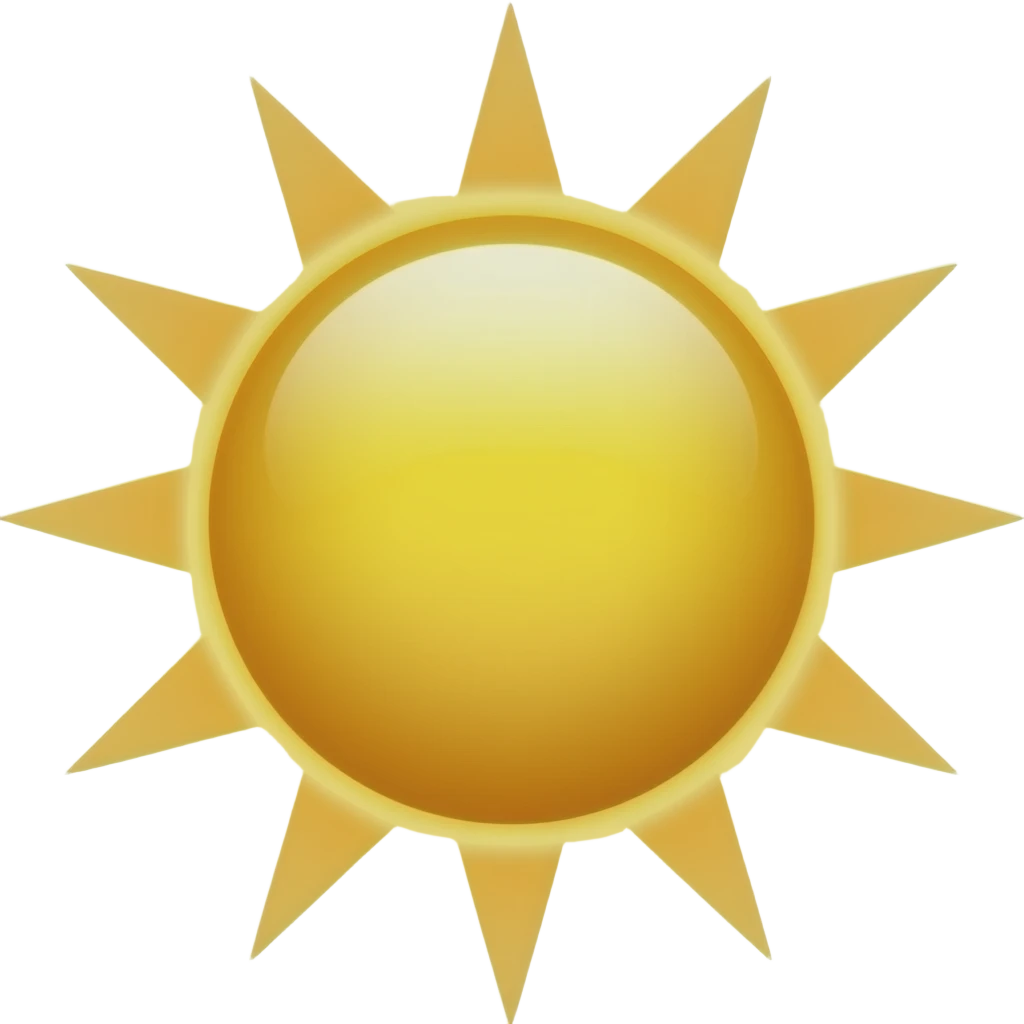 Sun emoji