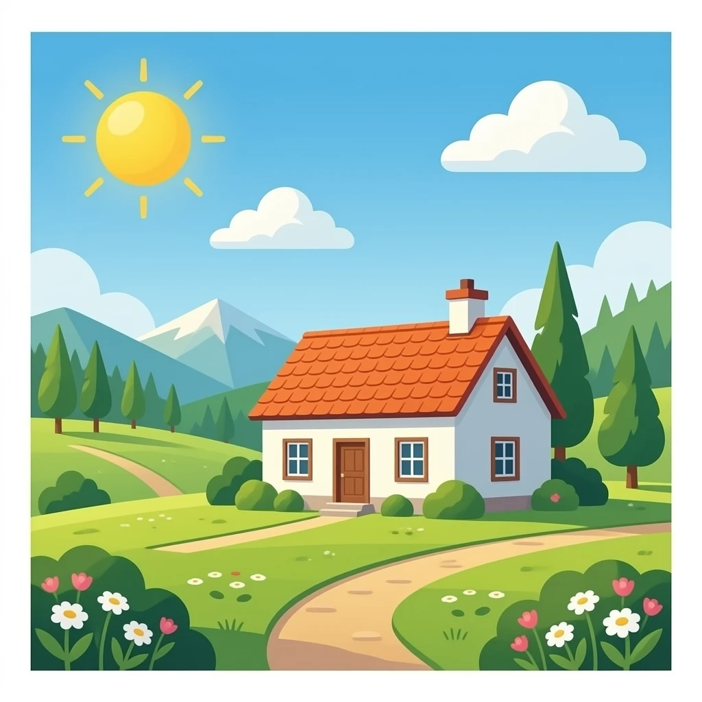 cottage emoji