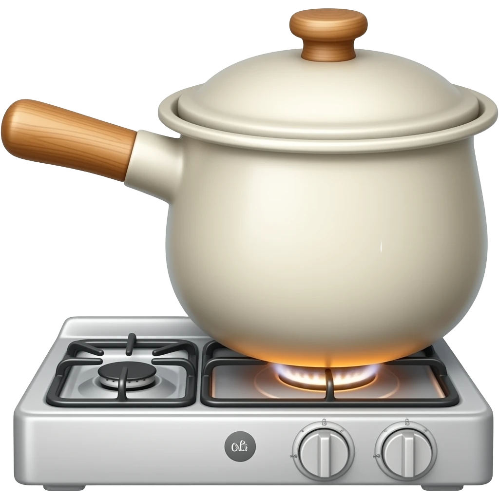 pot used in kitchen cartoon style game assert emoji