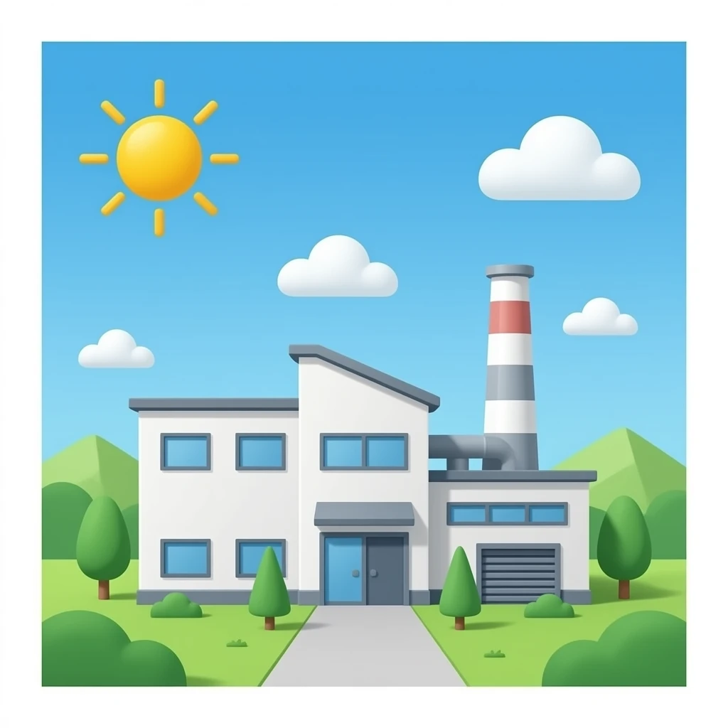 factory building emoji