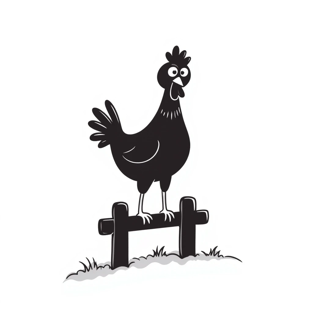 Hen emoji
