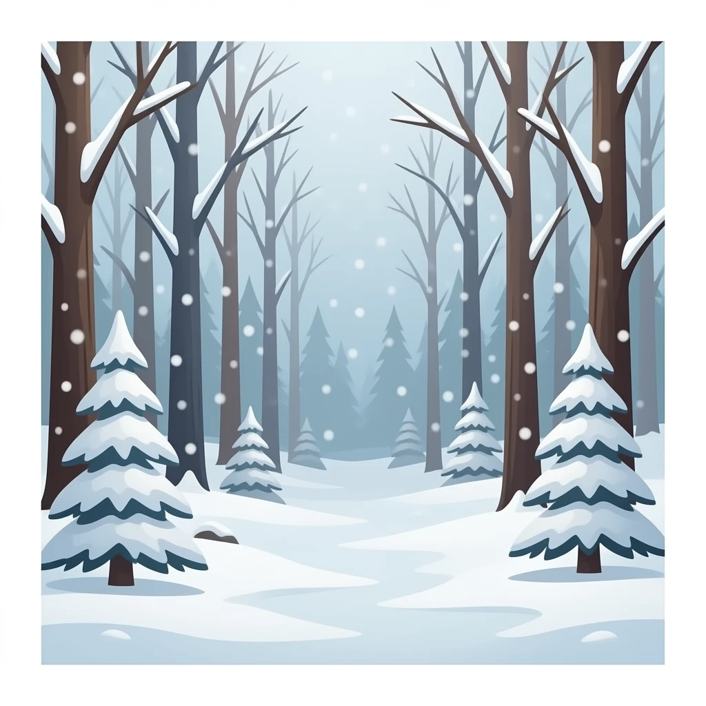 Snow emoji