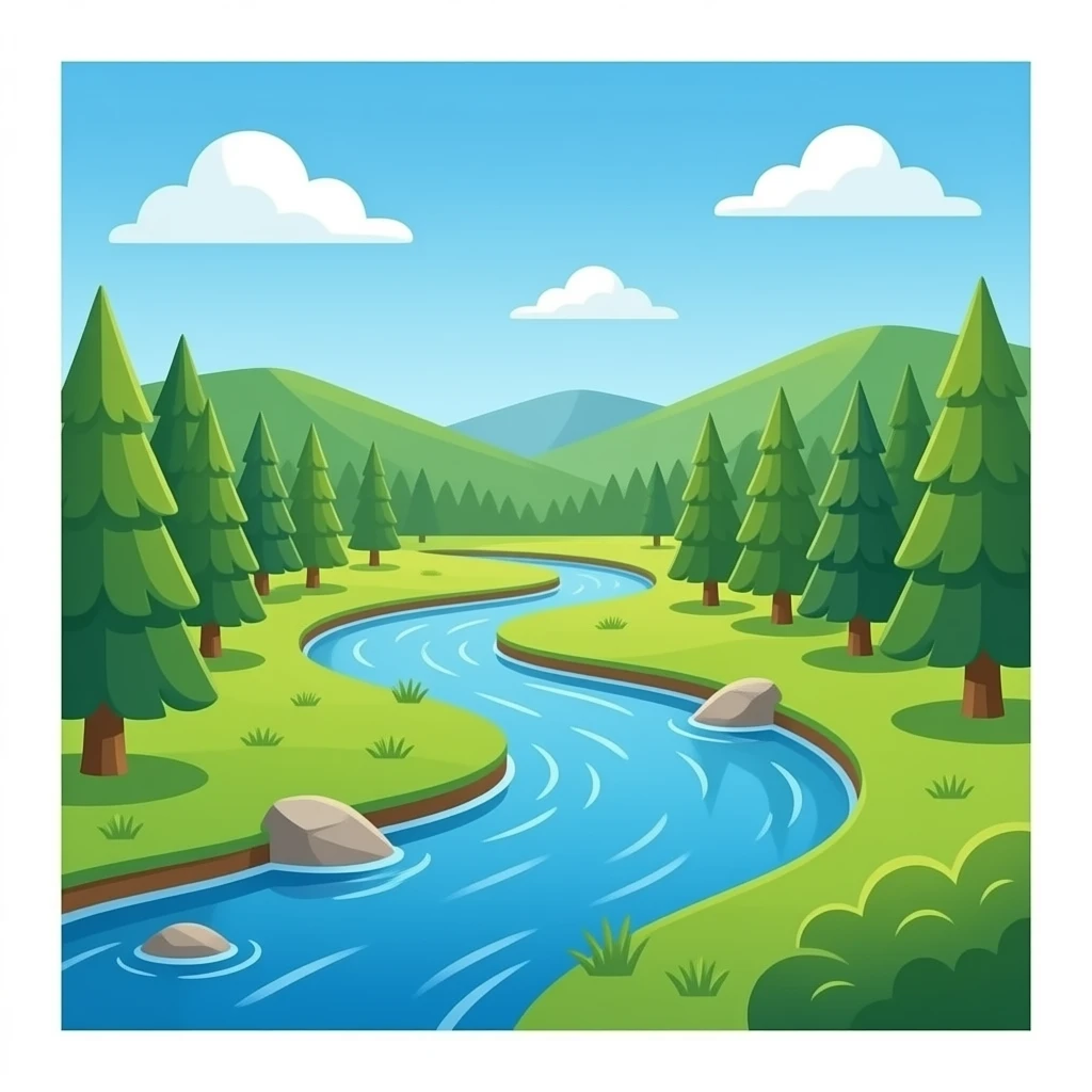 river stream emoji