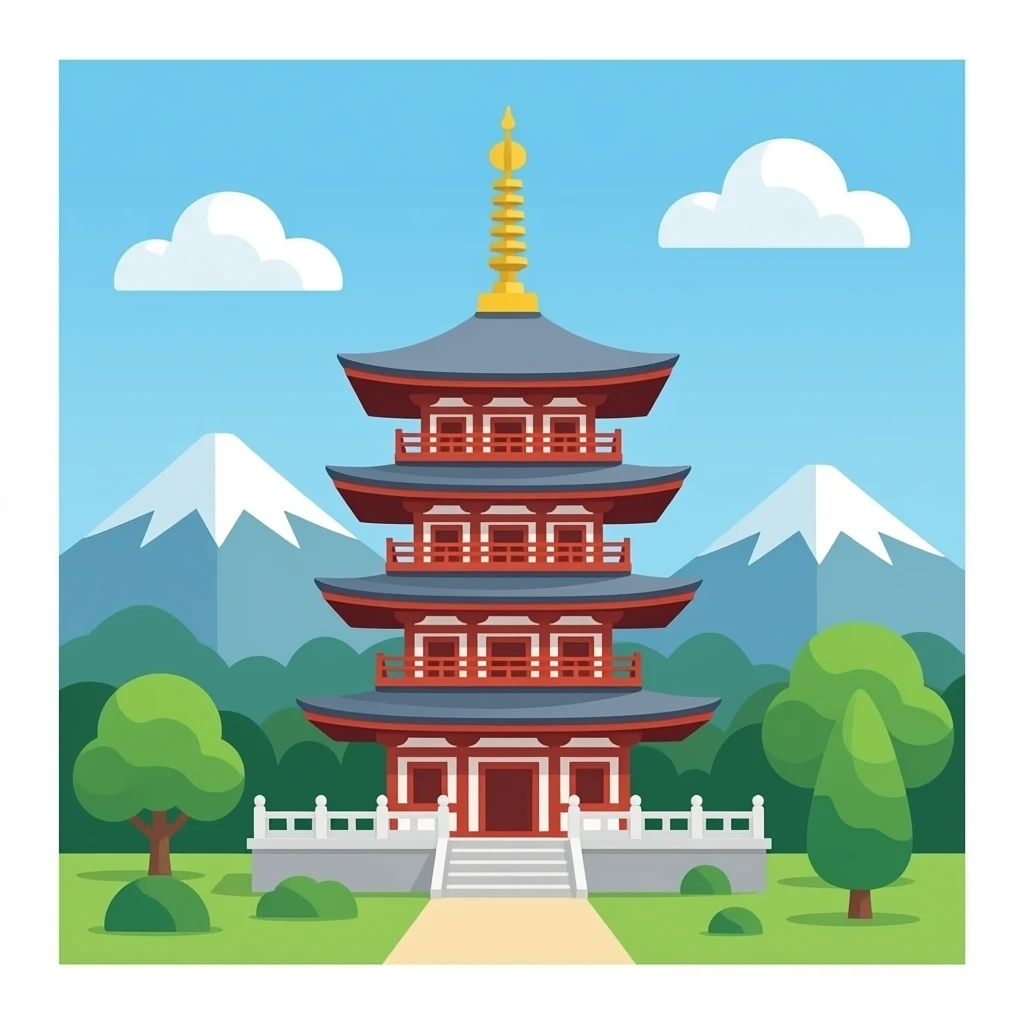 pagoda emoji