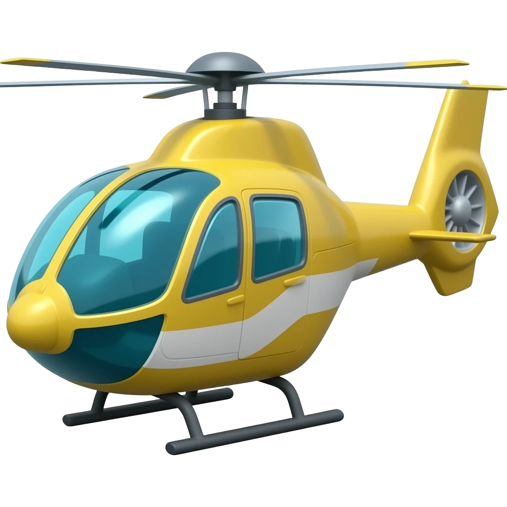 Transport helicopter emoji