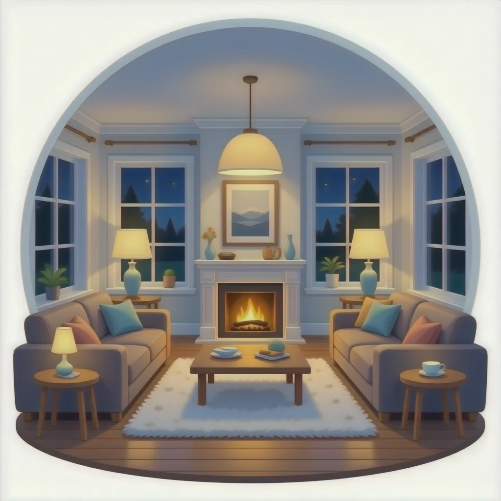 nice lounge area emoji