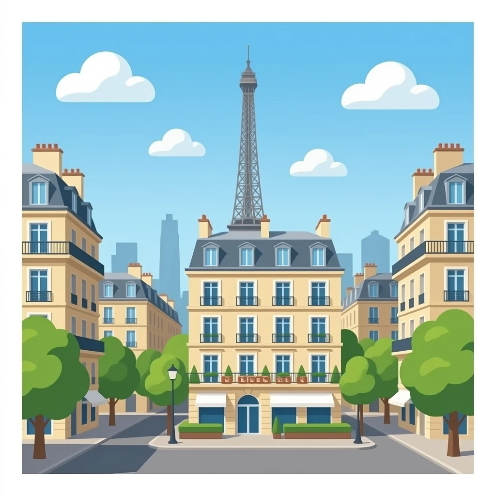 hotel parisien emoji