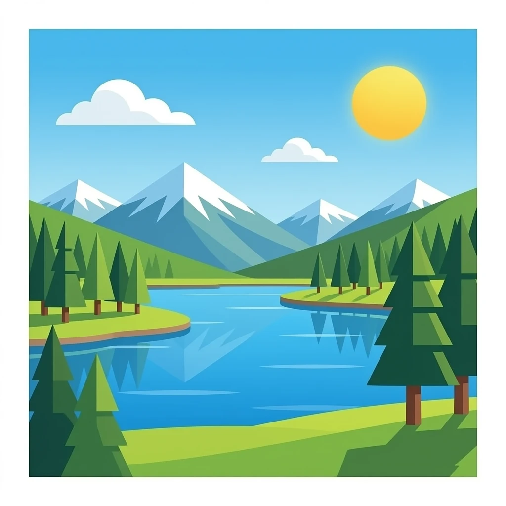 озеро без гор emoji