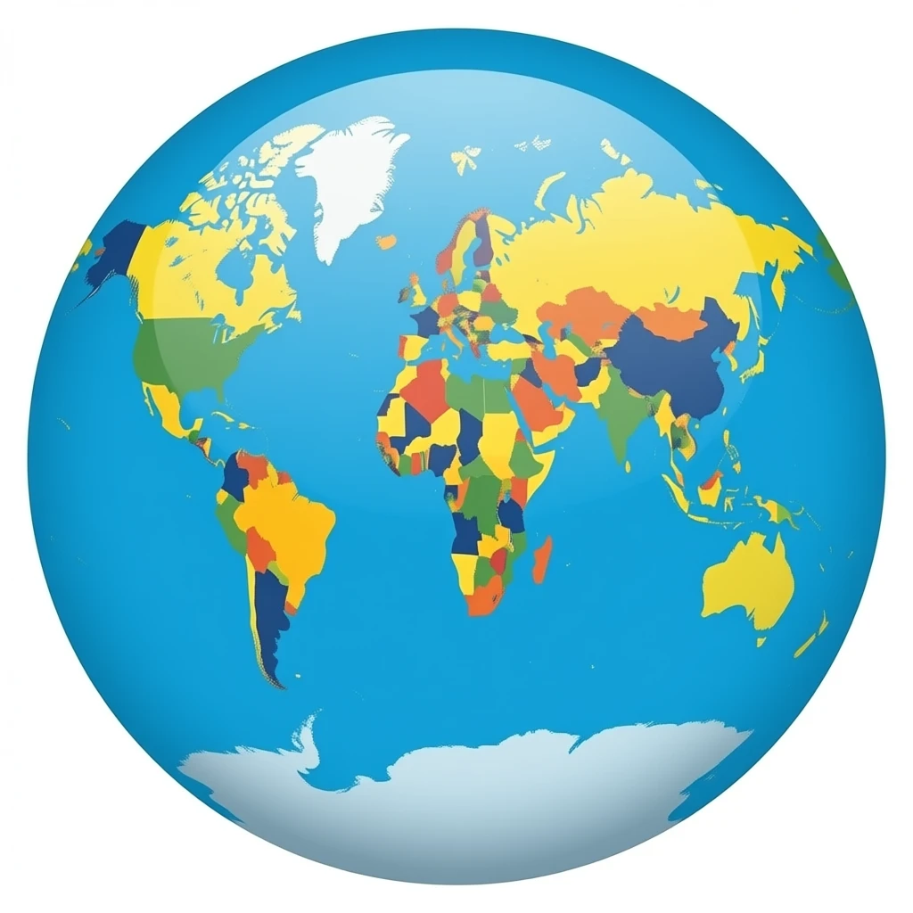 travelling map emoji