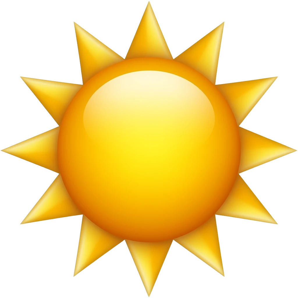 sun emoji