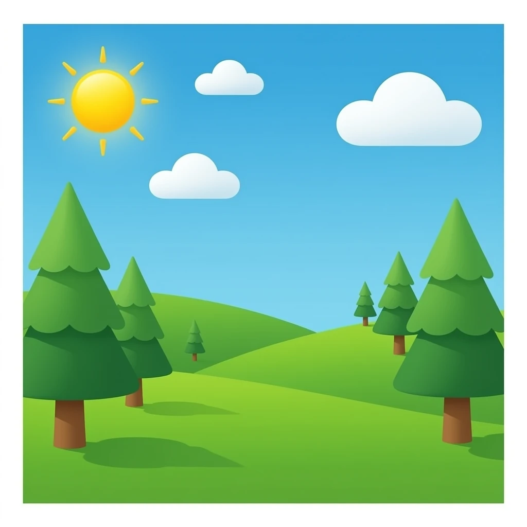Green Background emoji