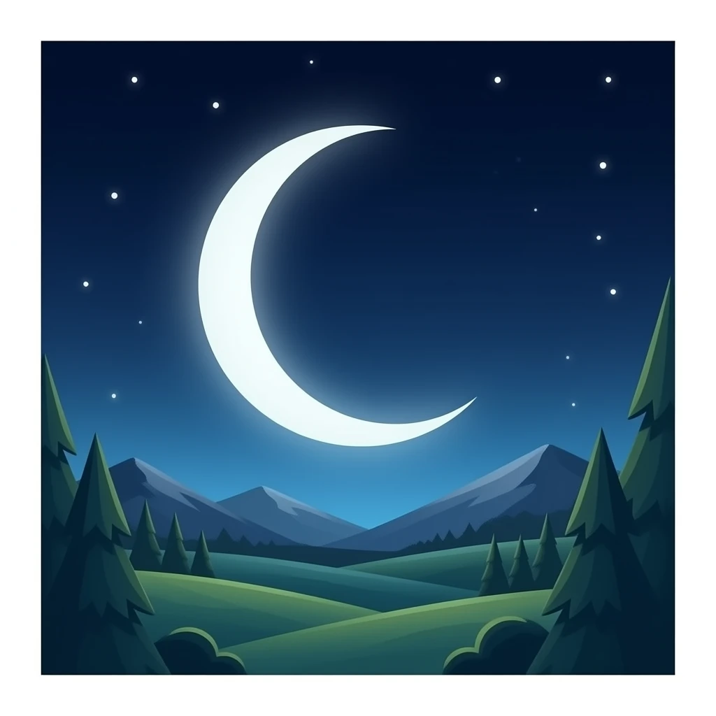 moon eclipse emoji