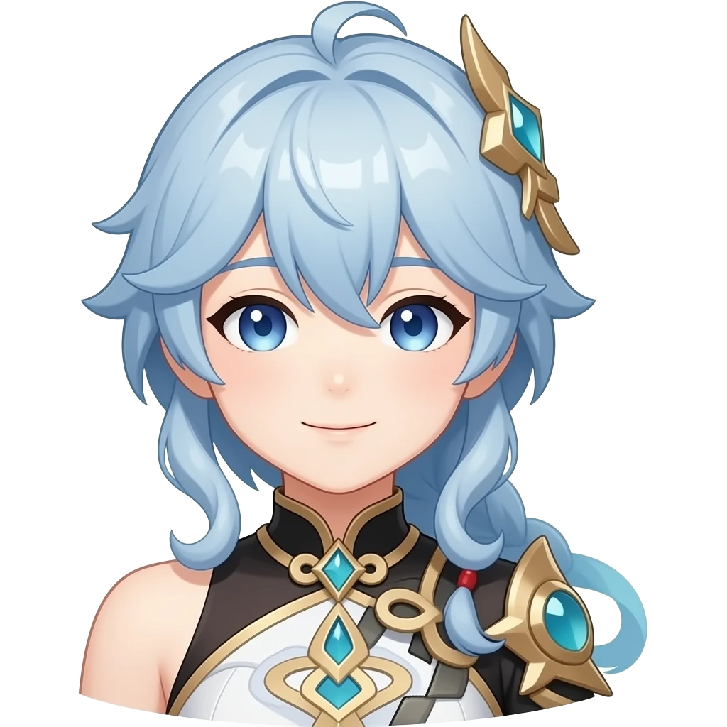 Genshin Impact official promo artwork emoji