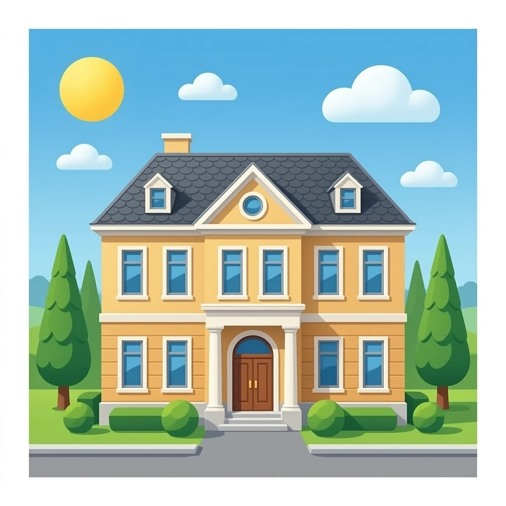 Detalied building emoji