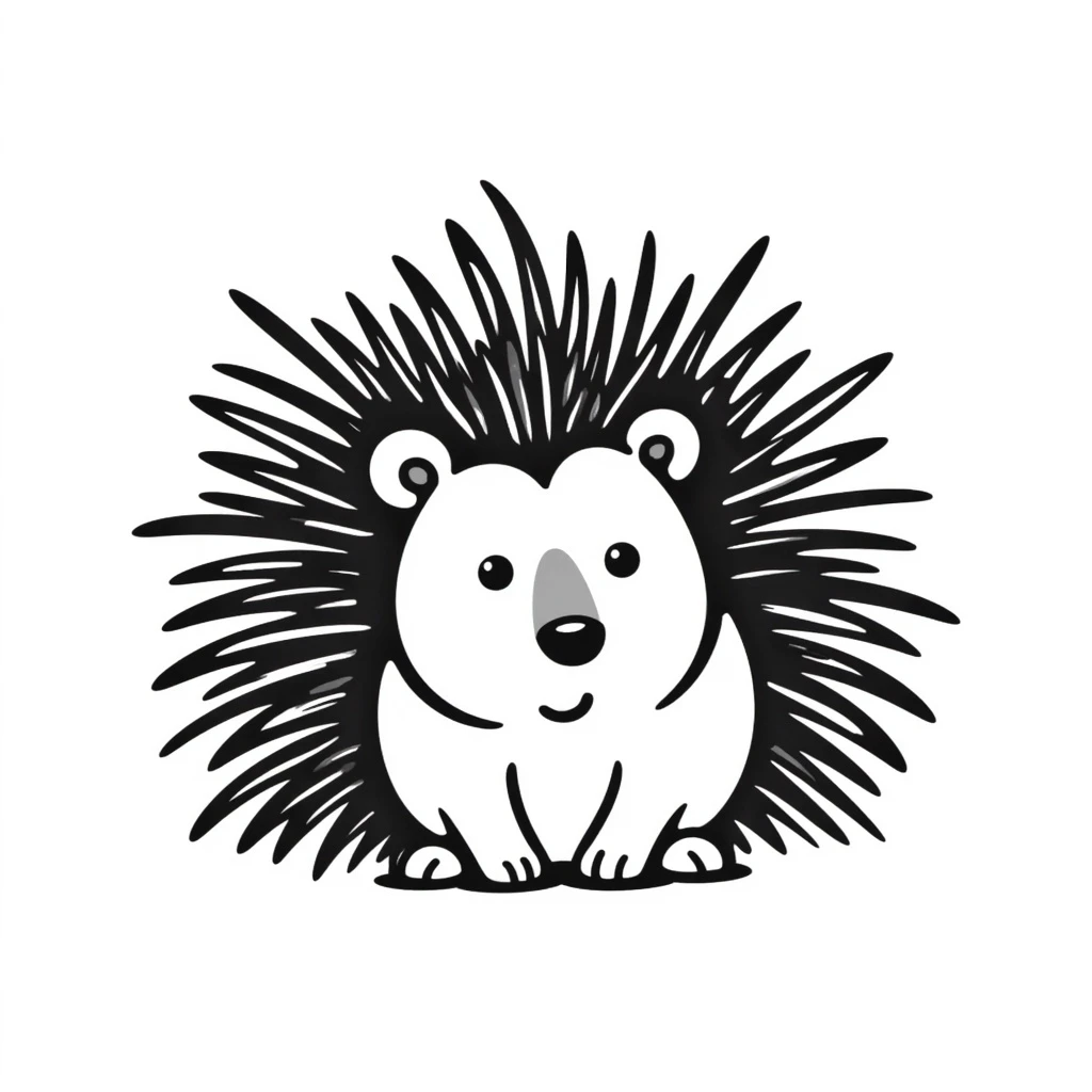 Porcupine emoji