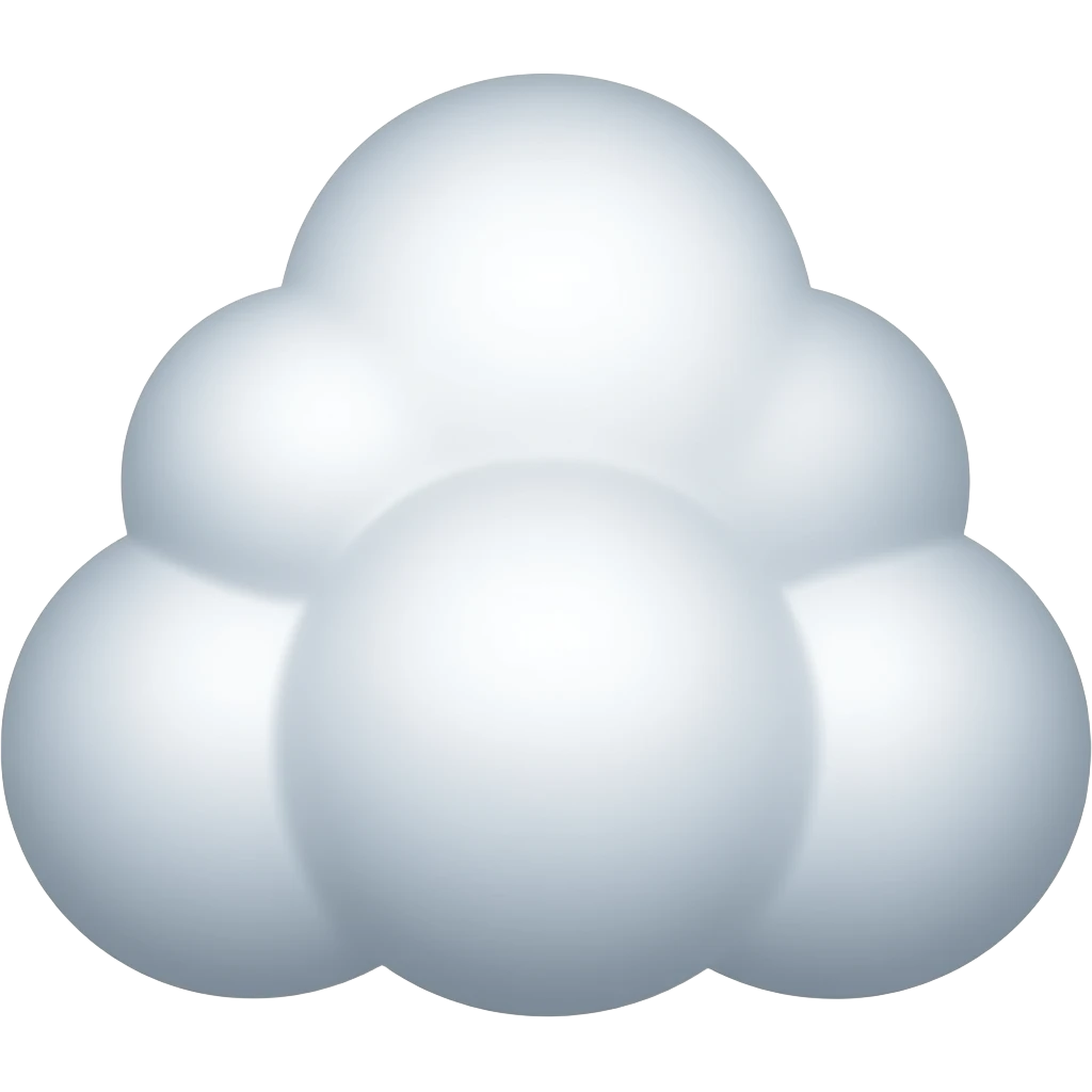 a cloud emoji