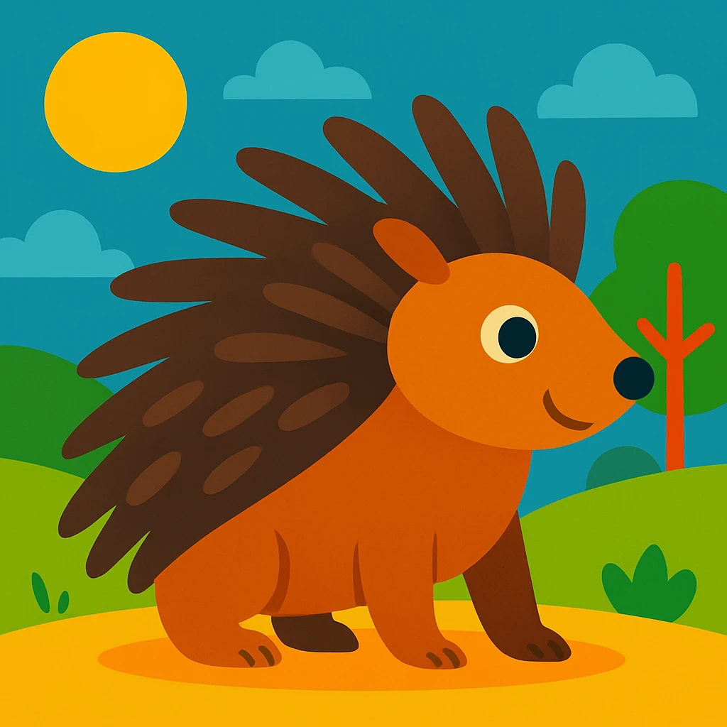 Porcupine emoji