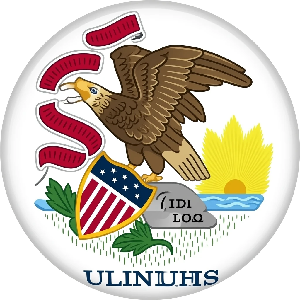 Illinois flag emoji