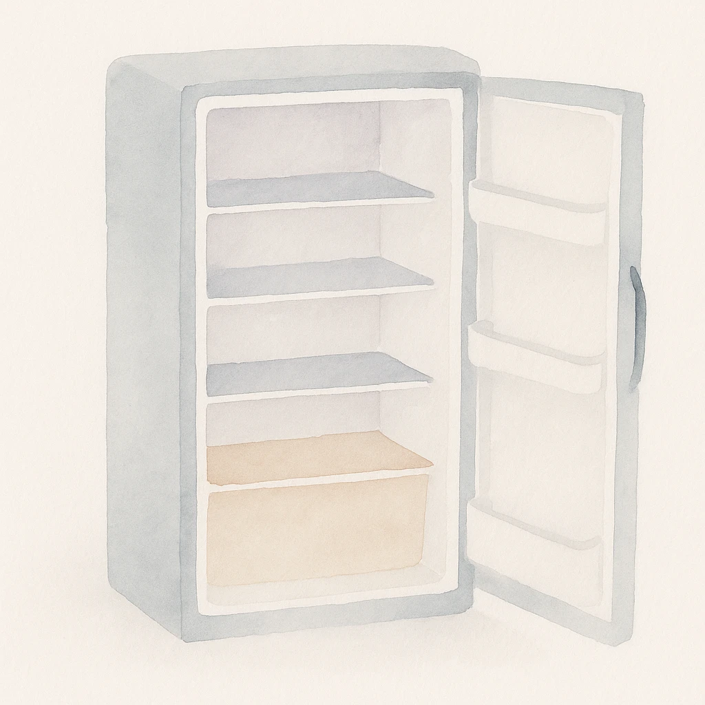 empty fridge emoji