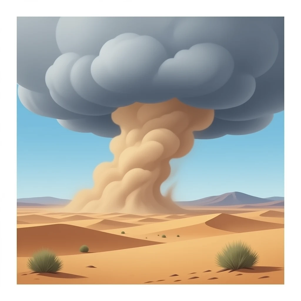 Desert Storm emoji