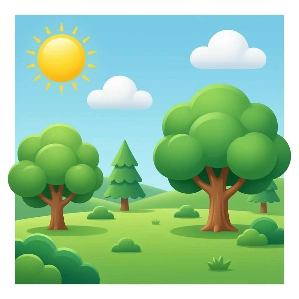 arboles emoji
