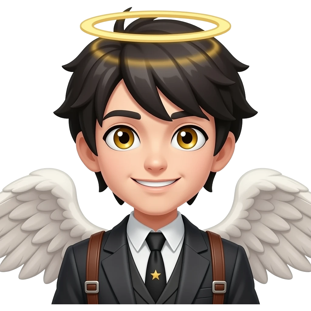 Angel dust from Hazbin hotel emoji