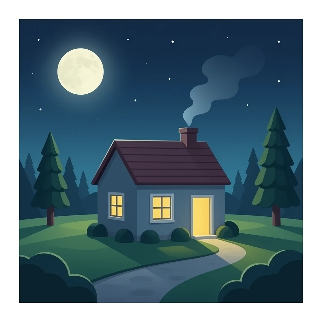 lonely home emoji