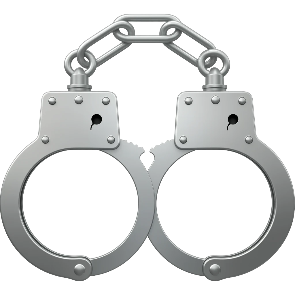 Handcuff emoji