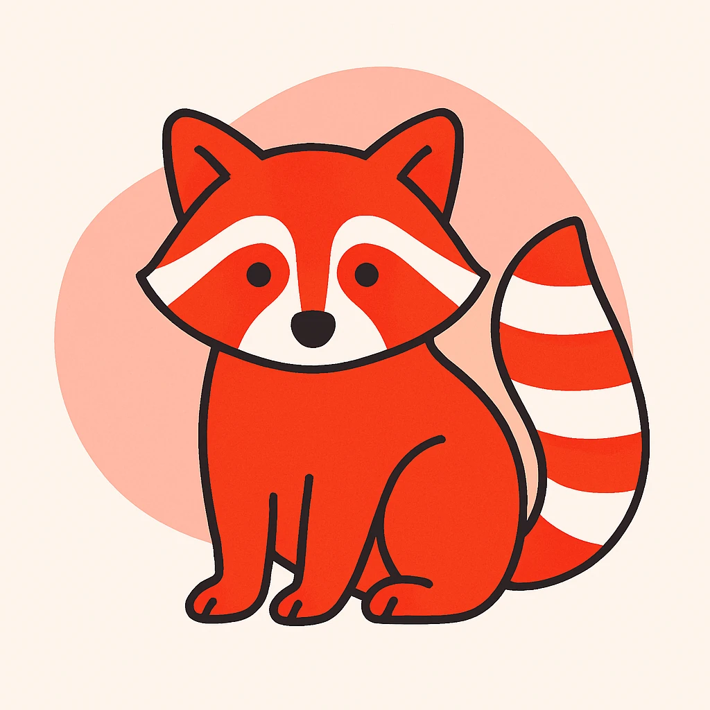 Raccoon emoji