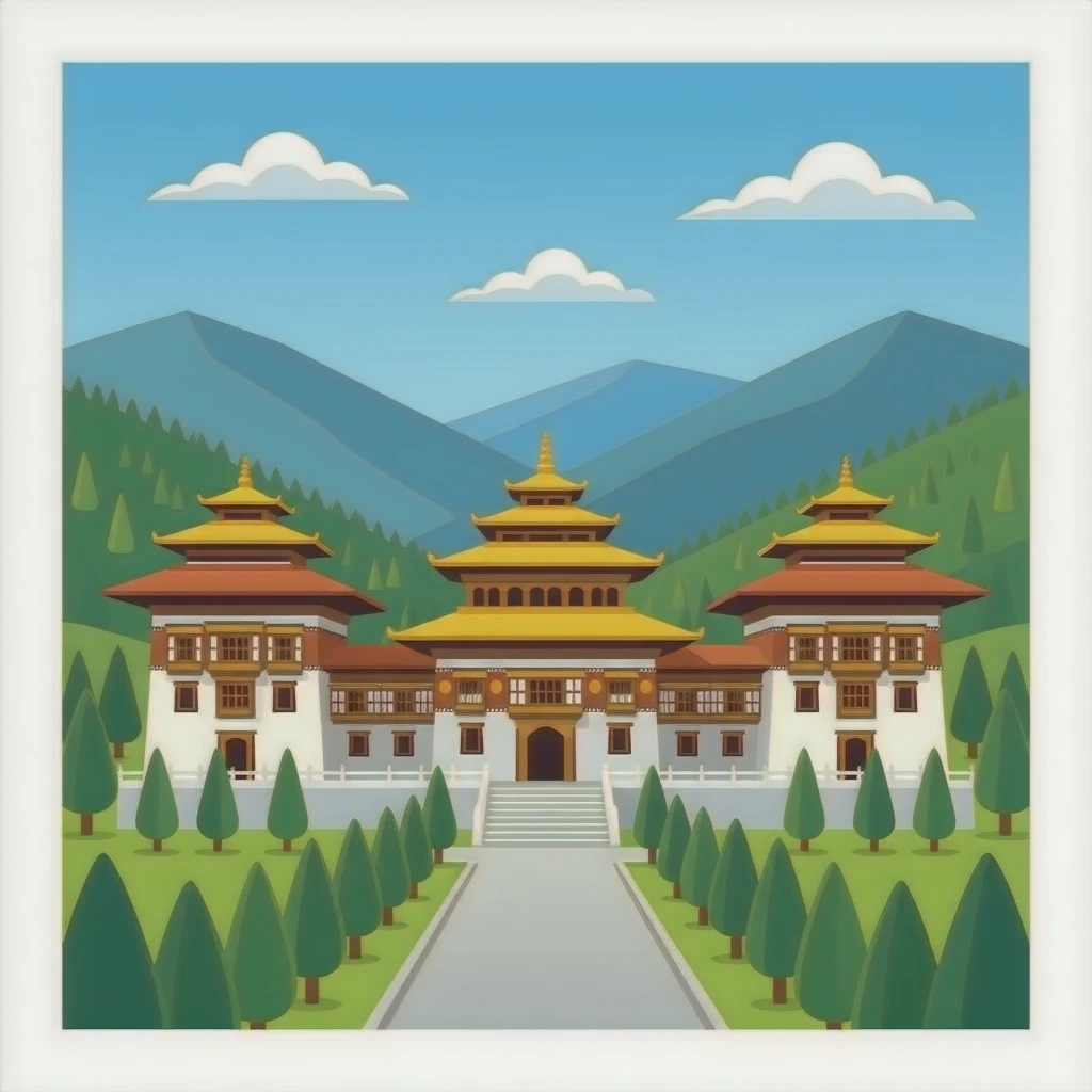 Thimphu Bhutan emoji