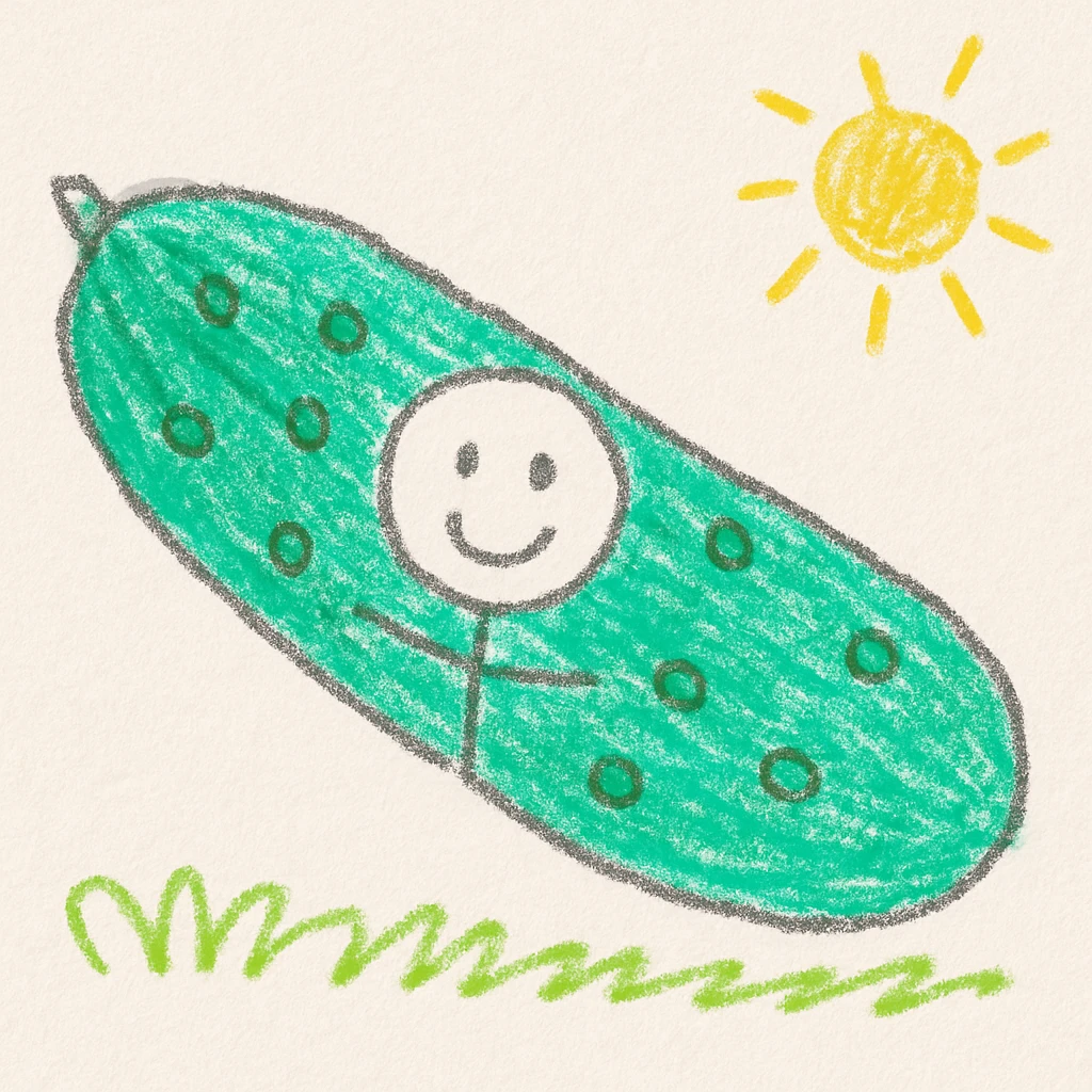 Cucumber emoji