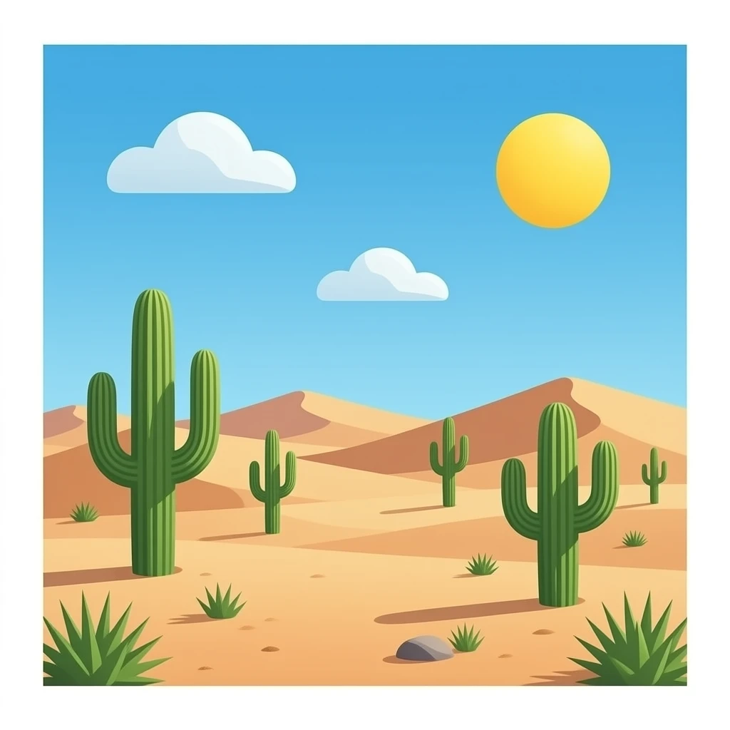 Desert emoji
