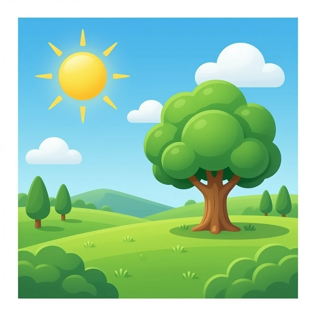 green tree emoji