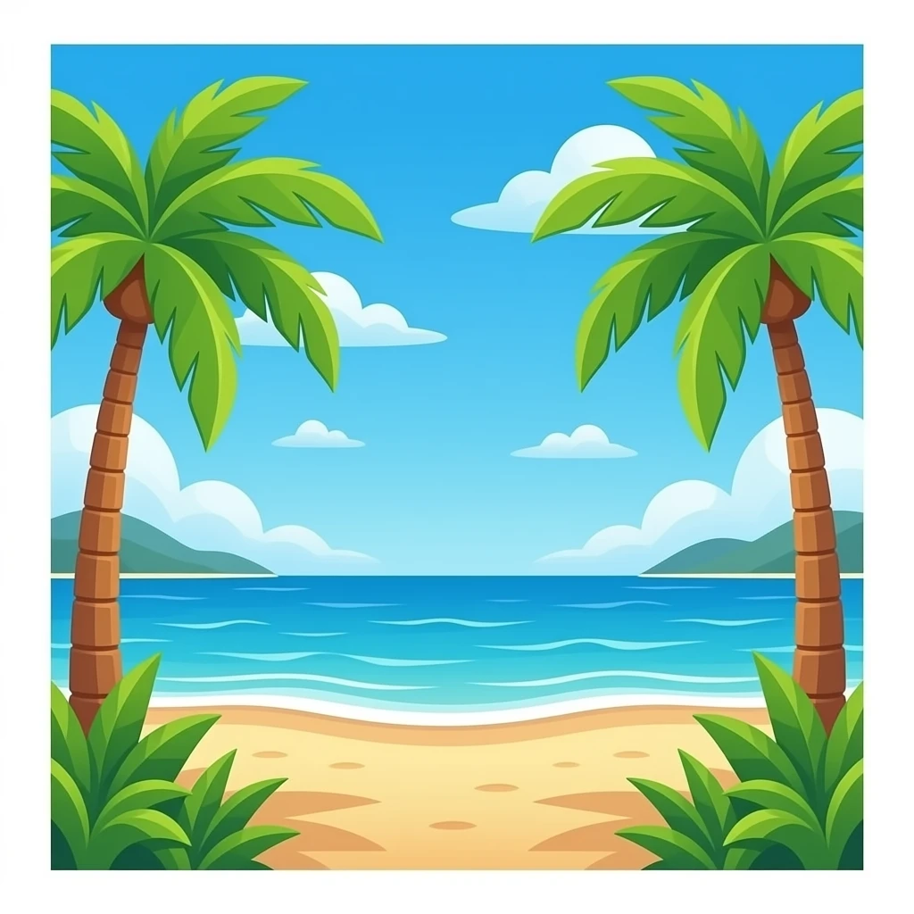 beach emoji