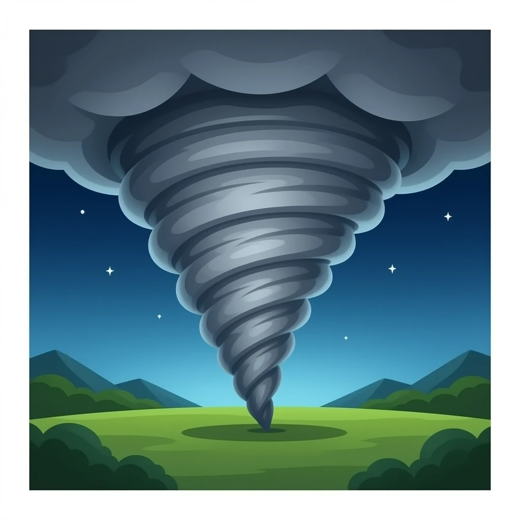 Tornado emoji