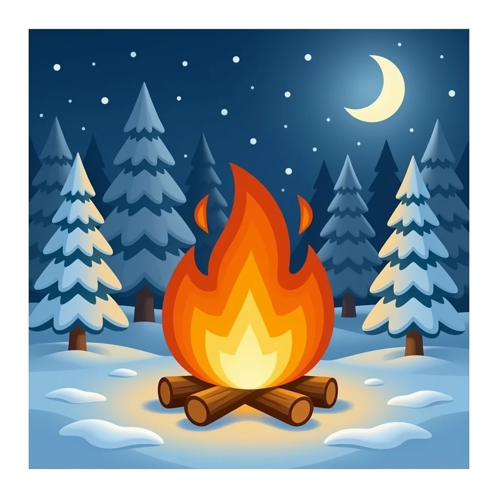 Fireplace emoji