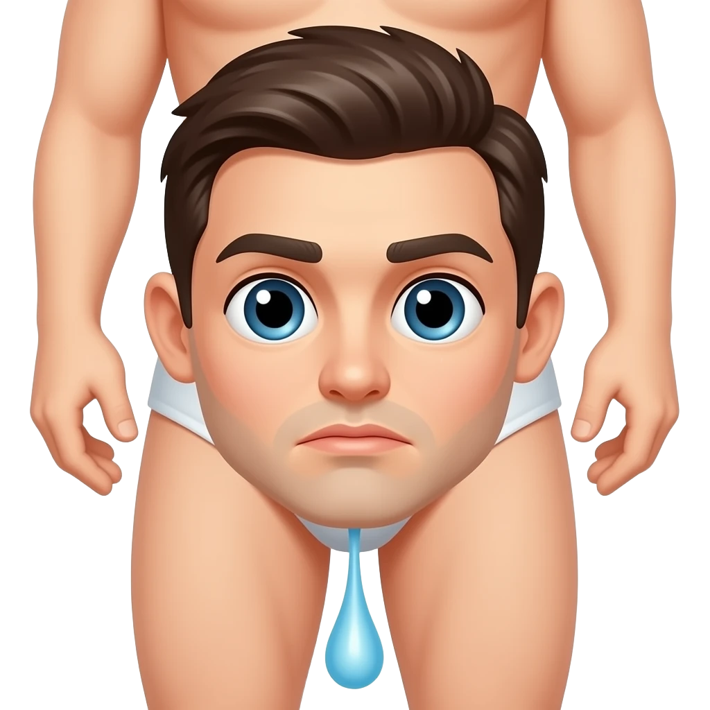 pissing emoji