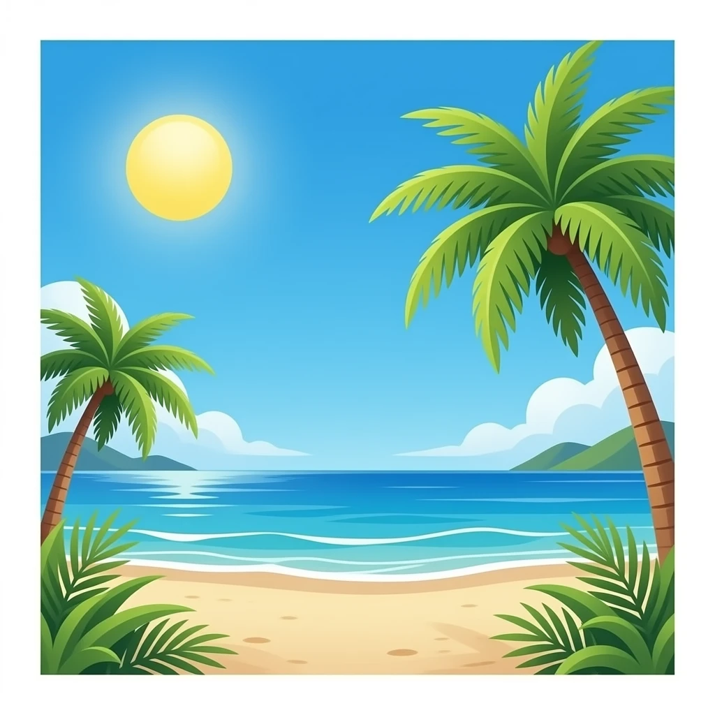 beach emoji