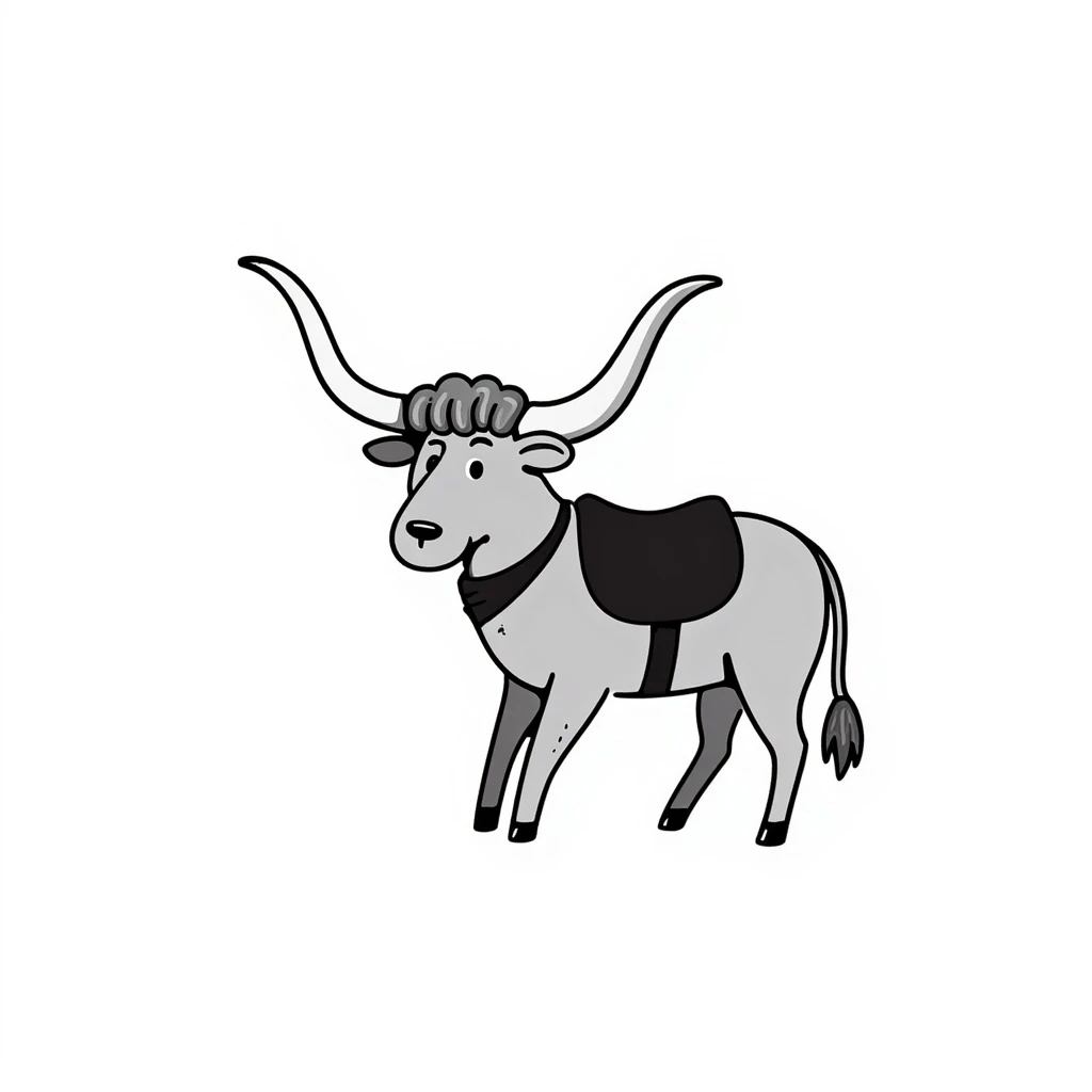 Longhorn steer emoji