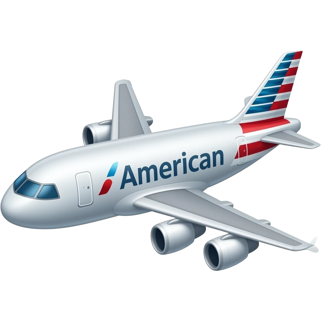 american  airlines emoji