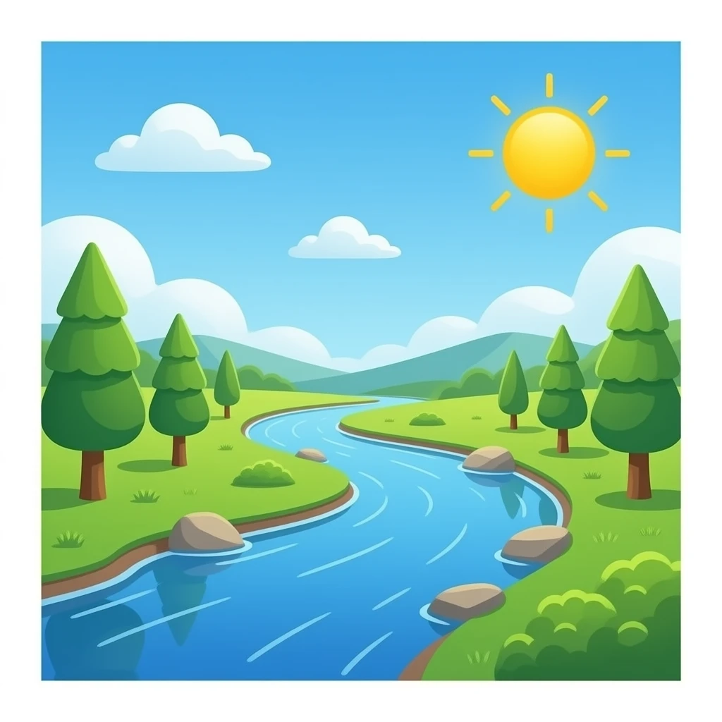 River emoji