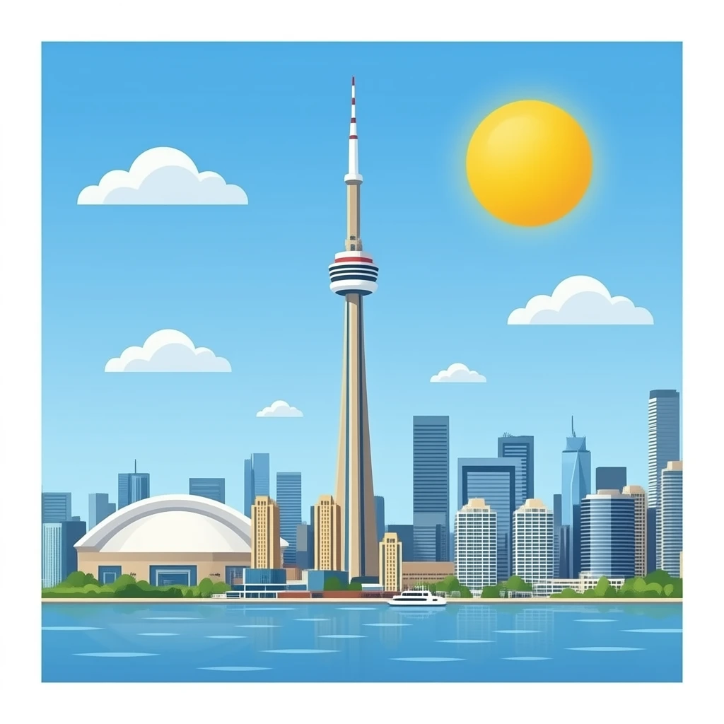 Cn tower emoji emoji