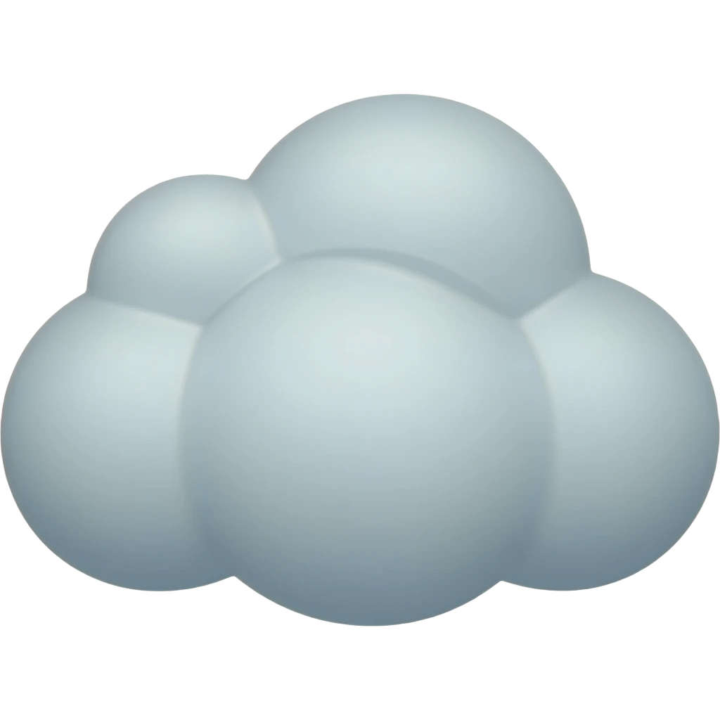 Cloud emoji
