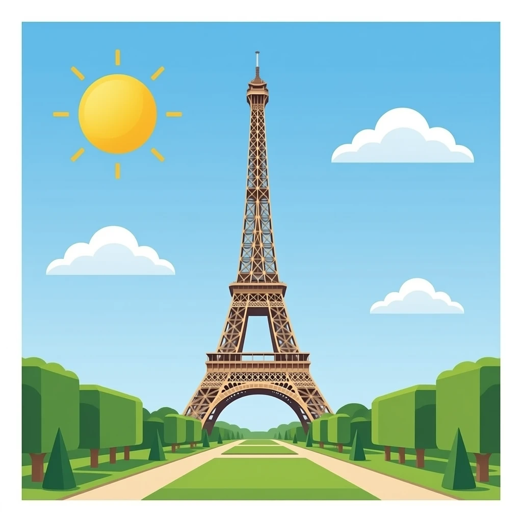 torre eifel emoji