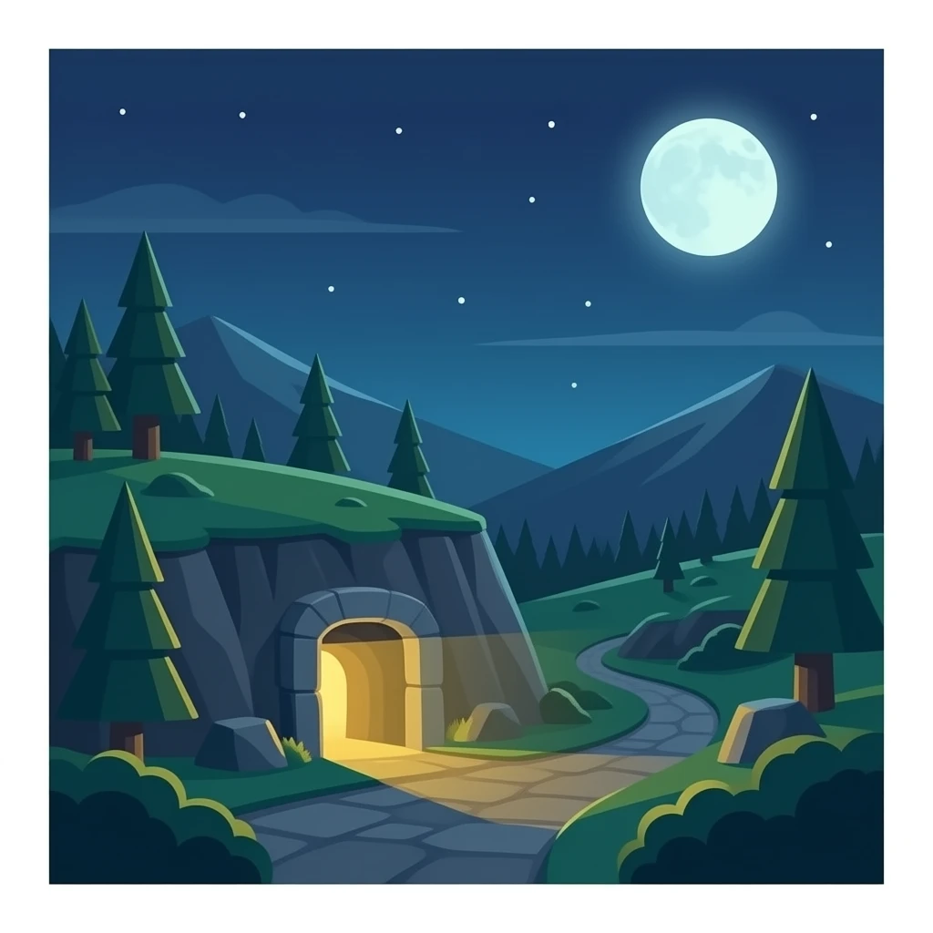 mine shaft emoji