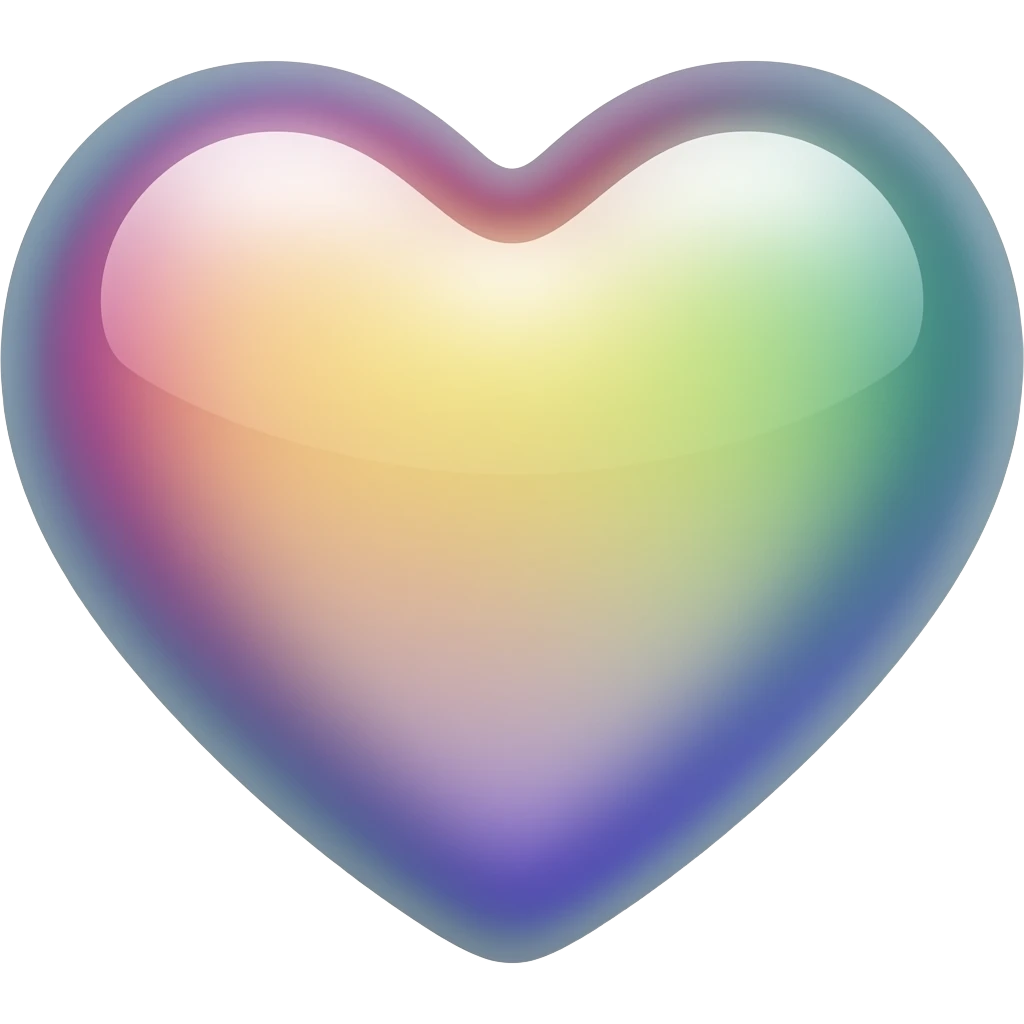 Cœur multicolore emoji