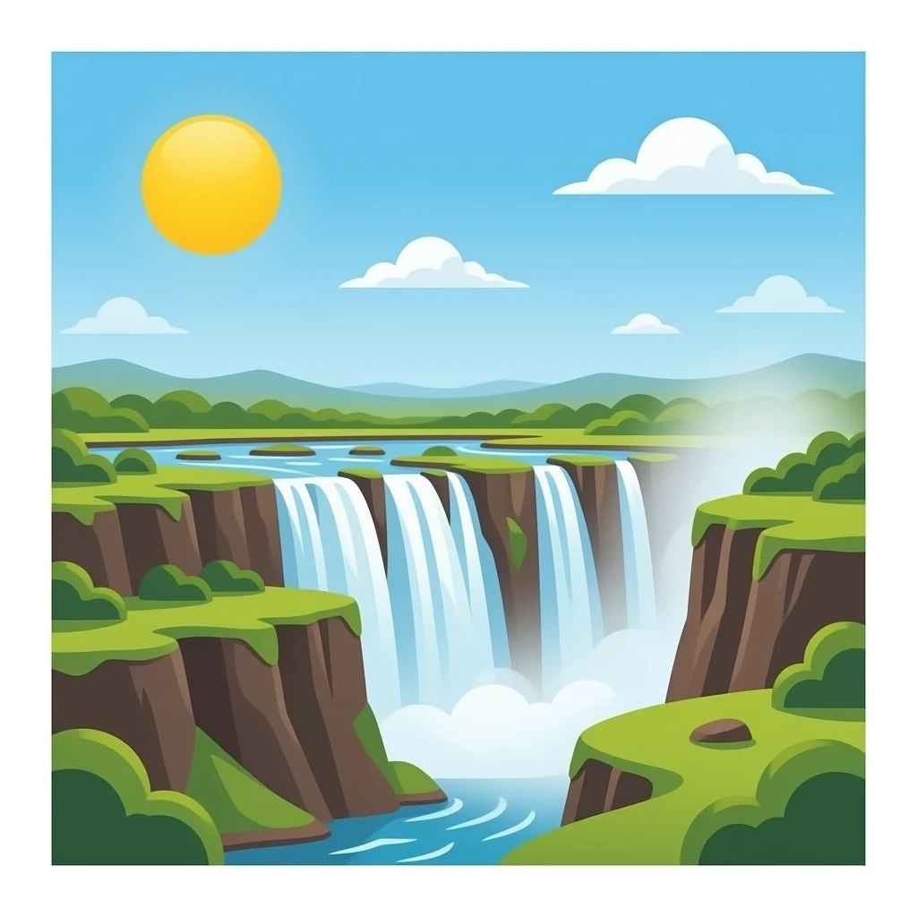 Victoria Falls Africa emoji